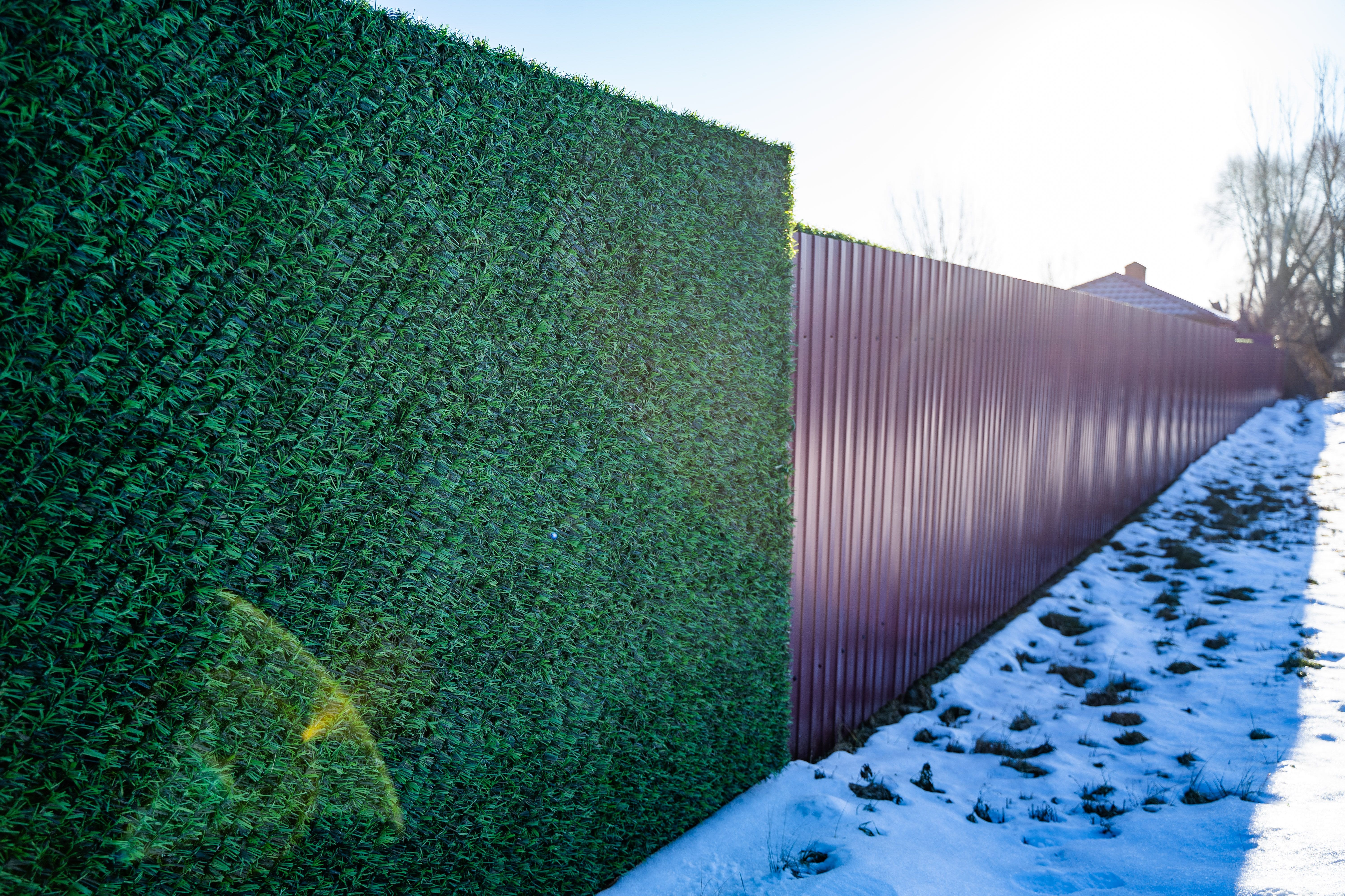 Вечнозеленый забор Grass Fence рулон 2м фото 11 в Мурманске