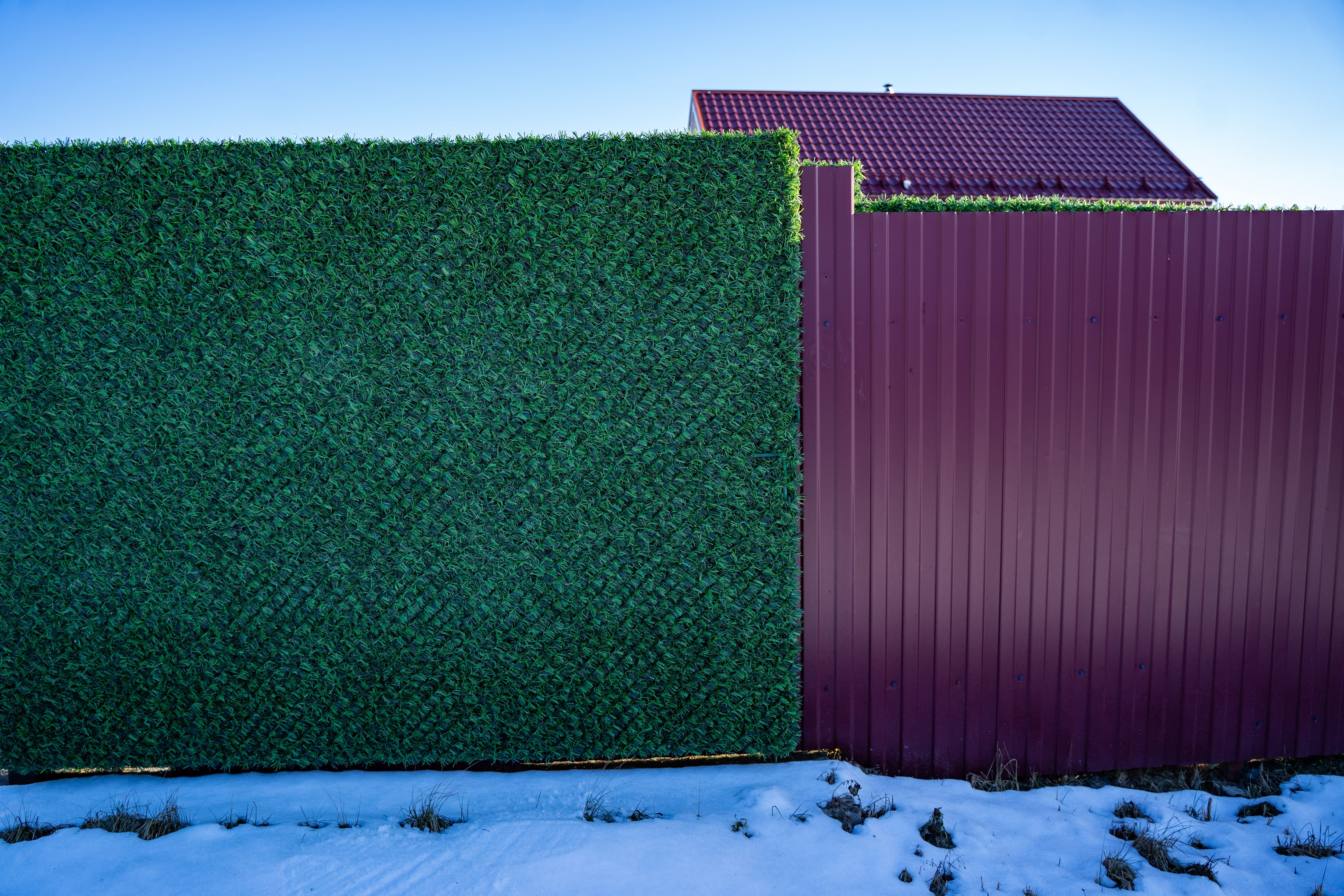 Вечнозеленый забор Grass Fence рулон 2м фото 2 в Мурманске