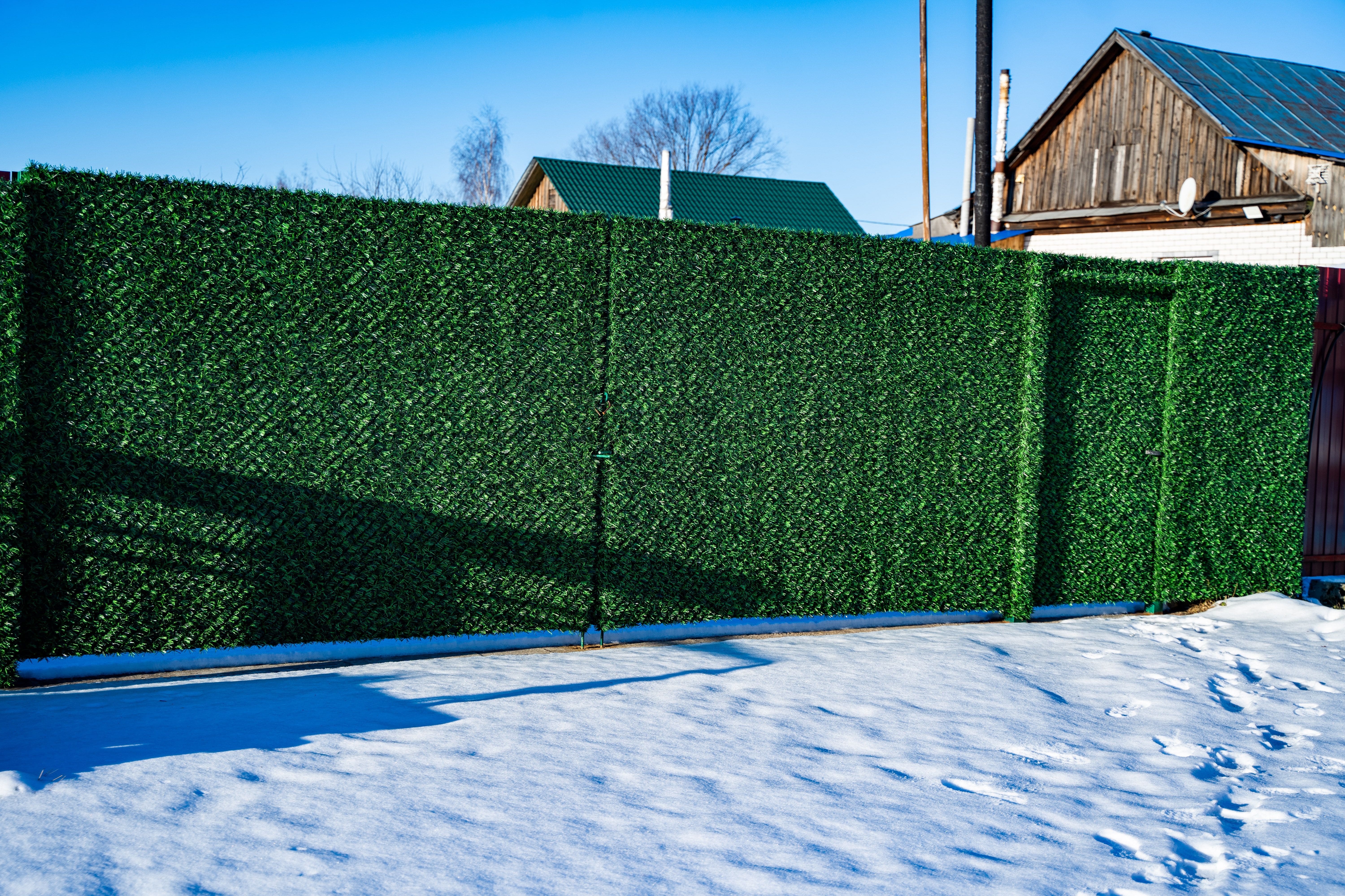 Вечнозеленый забор Grass Fence рулон 2м фото 4 в Мурманске